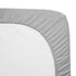 28" 52", Cozy American Baby Company Heavenly Soft Chenille Fitted Crib Sheet x Warm and Neutral Chenille Sheet, Steel