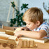 Kraftic Woodworking Building Kit - 6 Educational Arts and Crafts DIY Carpentry Construction Projects for Kids