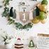 No.1 1st JUIIZAY First Birthday Party Decorations Green High Chair Banner Crown Cake Topper Birthday Decor