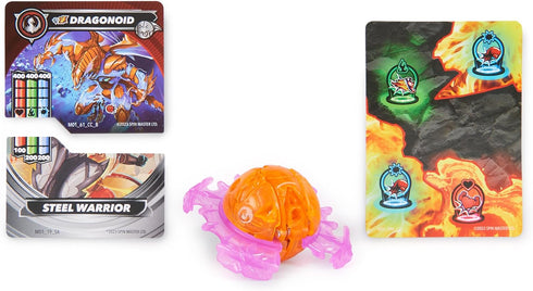 Bakugan Brawl Zone Compact Playset - Special Attack Dragonoid with Customizable Action Figure for Kids