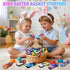 MACALOCA 1-3 4-8 Color Changing Cars Toys Bath Toys for Kids Ages Easter Basket Stuffers for Kids Grandkids Pool Water