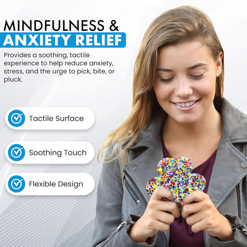 Skin Picking Fidget Toys, Picky Pad, Sensory Pick Pad, Pick Pads Anxiety, Trichotillomania for Skin Pickers, ADHD