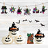JOYIN 72 Pcs Halloween Rainbow Scratch Art Crafts - Halloween Party Favors, Scratch Off Paper with 18 Designs for Kids