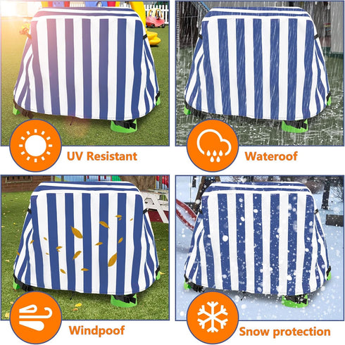 600D Step2 Kids Water Table Cover,Outdoor Heavy Waterproof Anti-UV Dustproof Kids Water Play Table Cover,Compatible