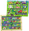 Tymokcall Magnetic Maze 2 in 1 Double Side Color and Number Maze Alphabet