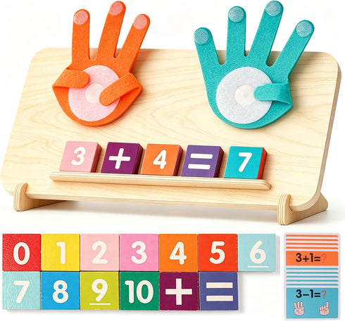 Hirger 2 in 1 Preschool Learning Toys for Toddlers 2-4, Educational Math