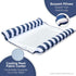 2-in-1 Hammock 1-2 Aqua Catalina XL Pool Float & Water Person, Multi-Purpose Inflatable Pool Floats for Adults Patented