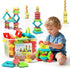 100Pcs Montessori Toys for Ages 1-3 2-5 Toddlers Kids Baby,Pyramid Stacking Building