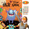 Halloween Party Games Pin Eye on The Monster Game, Reusable Halloween Party Favor Supplies for Kids