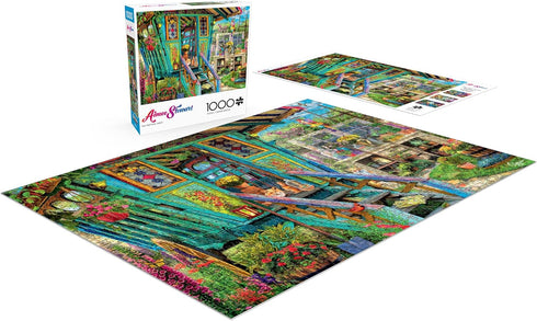 Buffalo Games - Aimee Stewart - The Potting Shed - 1000 Piece Jigsaw Puzzle for Adults, Game Night