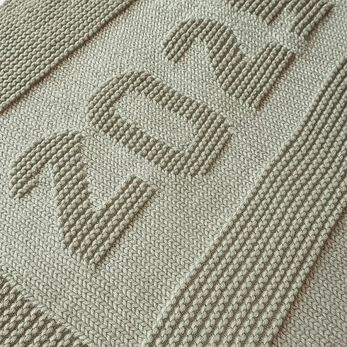 Cozy 2025 30x30 Cotton Baby Blanket Knit Soft Swaddle Receiving Blankets Toddler Infant Blanket with Lovely for Newborn
