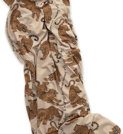 Ellie Sue 47 47 Roar Stretch Swaddle Blanket Soft Bamboo Blend Baby Swaddle, x