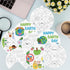 24 Sets COcnny Earth Day Coloring Craft- Color Your Own Globe Art Craft DIY Wheel Cards for Kids, Happy Earth Day Paper