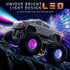 2.4GHz 1:20 4WD 8-12 360 6, 7, 8, 9, 10 BEZGAR Cyber Truck Toy - Remote Control Car for Boys with Colorful Lights
