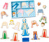 Melissa & Doug Magnetic Human Body Anatomy Play Set - 24 Magnetic Pieces with Storage Tray