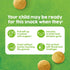 1 (Pack 8) Happy Baby Organic Creamies Freeze Dried Fruit, Veggie, & Coconut Cream Snacks, with Apple, Sweet Potato