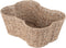 OtterPets Dog Toy Basket, Bone Shaped Dog Toy Bin, Handmade Pet Organizer And