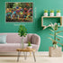 Colorful Frog Puzzle 1000 Piece for Adults, Rainbow Frogs Jigsaw Puzzle, Nature Scenic Puzzles