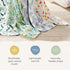 100% 47 47 Margaux & May Organic Muslin Baby Swaddle Organic Cotton, Large x Newborn Swaddle, Soft & Breathable Muslin
