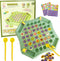 YPAI 54PCS Fruit Flip Chess Memory Chess Game, Flip Match Board Game, for