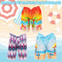 Miunana Lot 12 Items Boy Doll Clothes for 12 Inch Male Doll, 5 Sets Fashion Casual Wear with 3 Pairs of Shoes