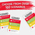 350 8+ 3-6 20 Blue Wasatch Games Plate It Up - Invent Crazy Foods, Order Your Favorite, Laugh and Win | Includes Over