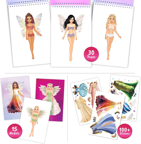 Sticker Dress Up Fairies and Angels | Sticker Activity Book for Kids | Learn to Dress up Fairies and Angels | for Kids