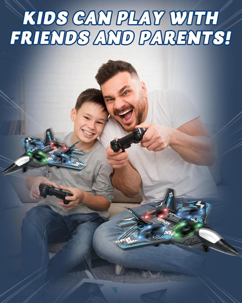 360 6 8 10 2 JoyRapt Drones for Kids Form RC Plane, Remote Control Airplane, Aircrafts Toys for Boys and Girls, Jet