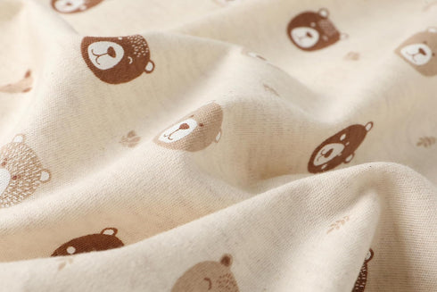 Owlivia Baby Organic Cotton 0.5tog Wearable Blanket, Light Sleeping Bag with 2-Way Zipper, 3-12 Months Mini Bears