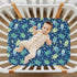 Vdsrup 39 27 5In Crib Sheets for Boys Girl Turtles Ocean Neutral Mini Crib Mattress Sheets Fitted, Blue Green Toddler