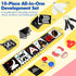 10 Tummy 0-6 URMYWO Pcs High Contrast Black and White Baby Toys for Newborn, Time Mirror, Rattle, Teether, Visual