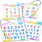 JoyCat Magnetic Letter and Number Tracing Board Set, Double Sided Alphabet &