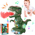 Dinosaur Toys for 1-2 Year Old Boy - Roar Music and Lights Toddler Toys, Electric Dinosaur Toys for Kids 1-3