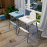 Generic Adjustable Non-Slip Foot Rest for IKEA Antilop High Chair - White