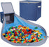 SAM AND MABEL Toy Storage Organizer with Play Mat for Kids 13"