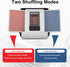 1-2 10 Gelabur Automatic Card Shuffler, Rechargeable Card shuffler Machine for Decks, Low Noise Dual Mode Electric Card