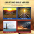 500 4-in-1 Set Christian Puzzles for Adults Pieces - Bible Jigsaw Puzzles with Scripture Verses - Religious Puzzles