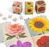 24 Pack, 1000 8 27.5 19.7 rokt&razo, Flower Speaks, Mini Pieces Floral Daily Puzzles with Glitter Finish, Full-Size