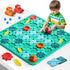 Logical Road Builder Games, STEM Family Board Game, Educational Smart Brain Teasers for Kids Age 4-8 Birthday Gifts