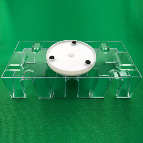 Yuanhe 9 Deck Revolving Rotating Canasta Playing Card Tray