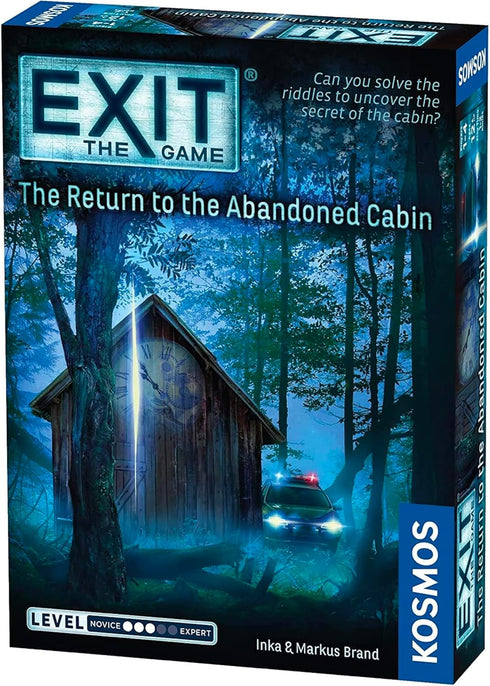 EXIT: The Return to The Abandoned Cabin | EXIT: The Game - A Kosmos Game | Family-Friendly Escape Room Experience