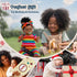 JIZHI Reborn Baby Dolls Black, 22 Inch Lifelike Soft Body African American Girl Doll Gift Set