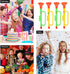 4pcs Large Air Horn Pump - Twisting Toy Horn for Safety Parties, Sports Events, Loud Noise Maker for Celebrations
