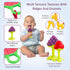 Baby Teething Toys for Newborn (5-Pack), Freezer Safe BPA Free Infant and Toddler Silicone Teethers to Soothe Babies