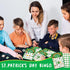 St Patrick's Day Bingo Games Cards for 24 Players, Irish Shamrock Bingo for Family School Classroom Activities
