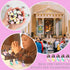 Barydat 200 Pack Mini Jesus Figurines | Tiny Jesus Toys for Thanksgiving, Sunday School, and Baptism Gifts
