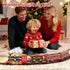 Novaluki Set 3 4 5 6 7 8 Electric Train for Kids, Christmas Train Toys with Smoke, Light and Sound, DIY Building Train