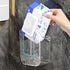 Lusebiy 2024 Kitchen Wipes Storage Box, New Non-Slip Flushable Wipes Holder for Bathroom Toilet, Wall-Mounted Clear Wet
