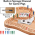 Mainstreet Classics Wooden Cribbage Board Game Set "29"