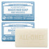 Dr. Bronner's Pure-Castile Baby Unscented Magic Bar Soaps - Made with Regenerative